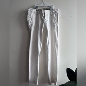 Y2K Low Rise Vintage Talula White Straight Leg Jeans (Size 6)